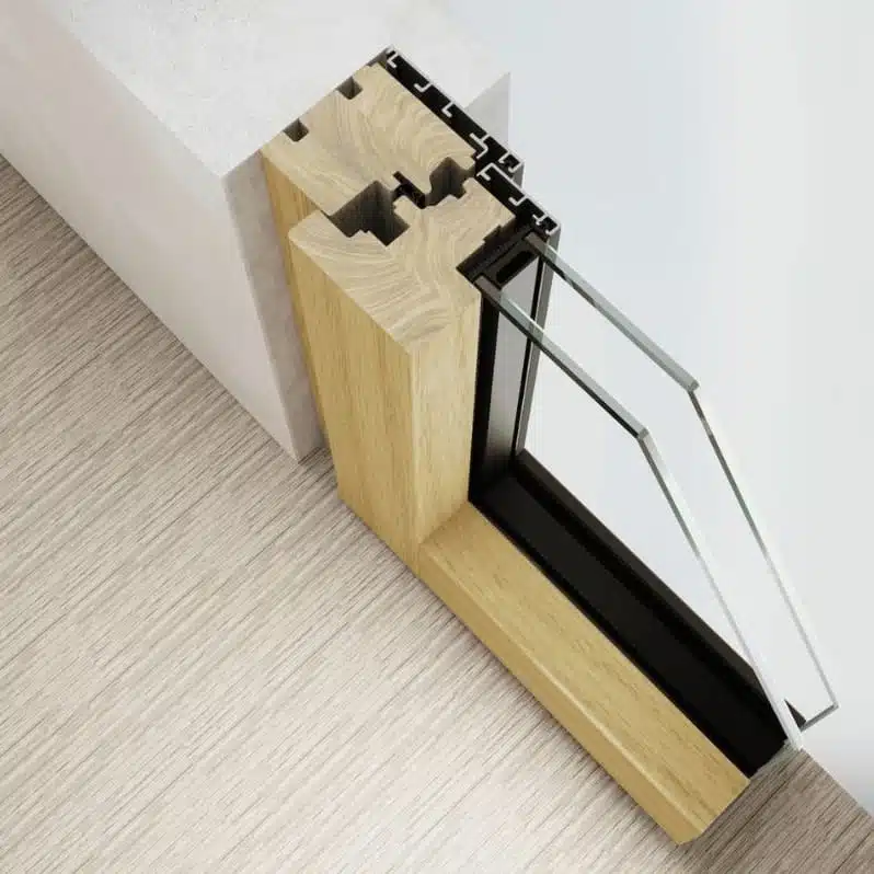 Serramenti 1 Sezione Fideal Smartwood